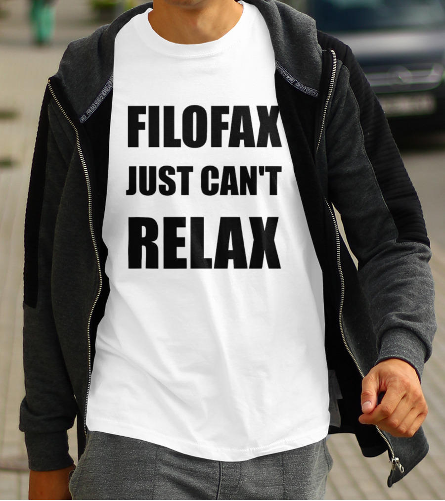 FILOFAX Just Can't Relax T-Shirt