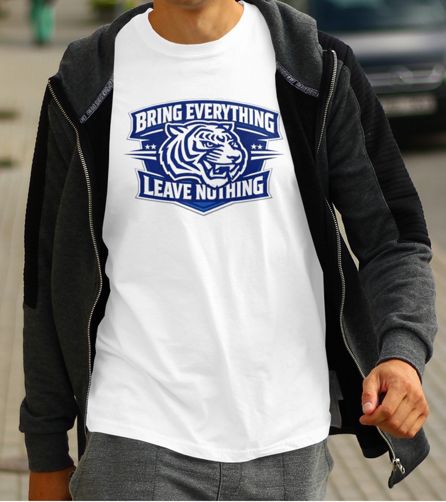 Bring Everything Leave Nothing Tiger T-Shirt