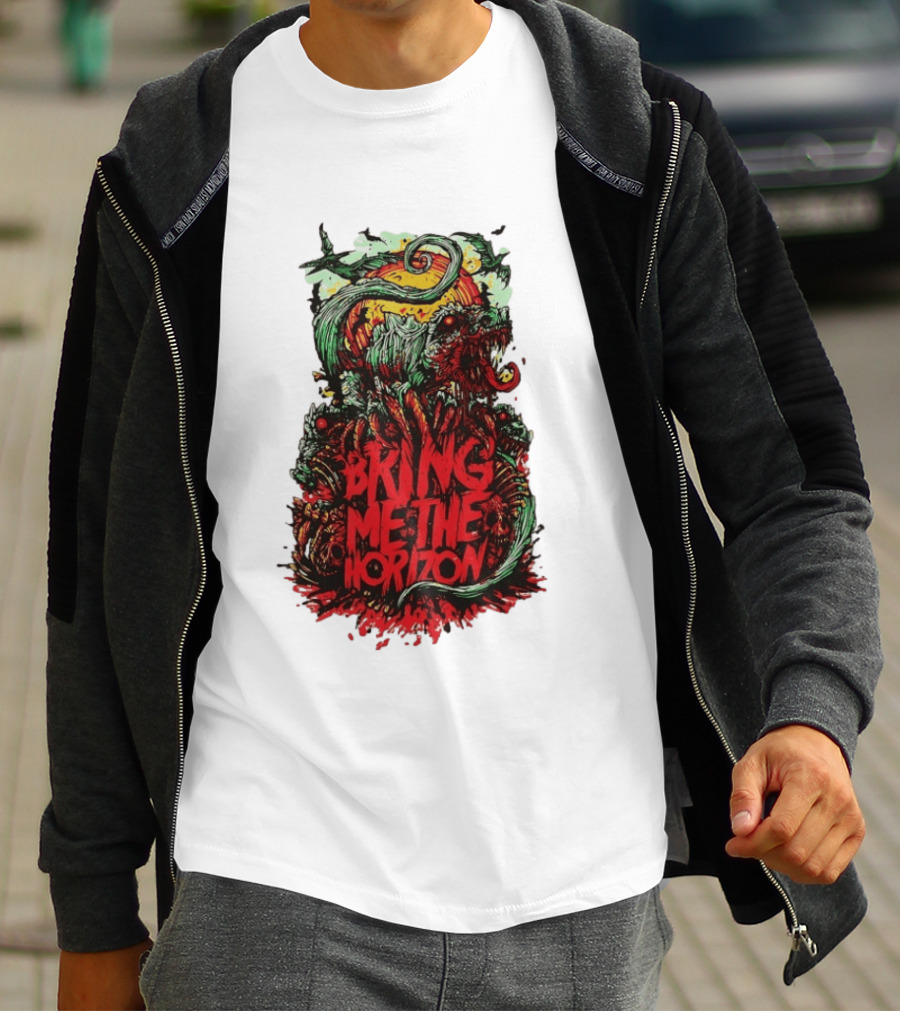 Bring Me The Horizon Dino Monster T-Shirt