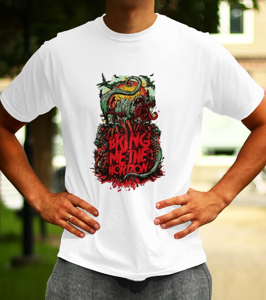 Bring Me The Horizon Dino Monster T-Shirt