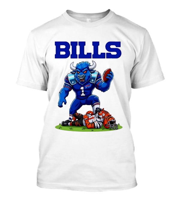 Buffalo Bills Dominating Victory Over Cincinnati Bengals Football Rivalry T-Shirt