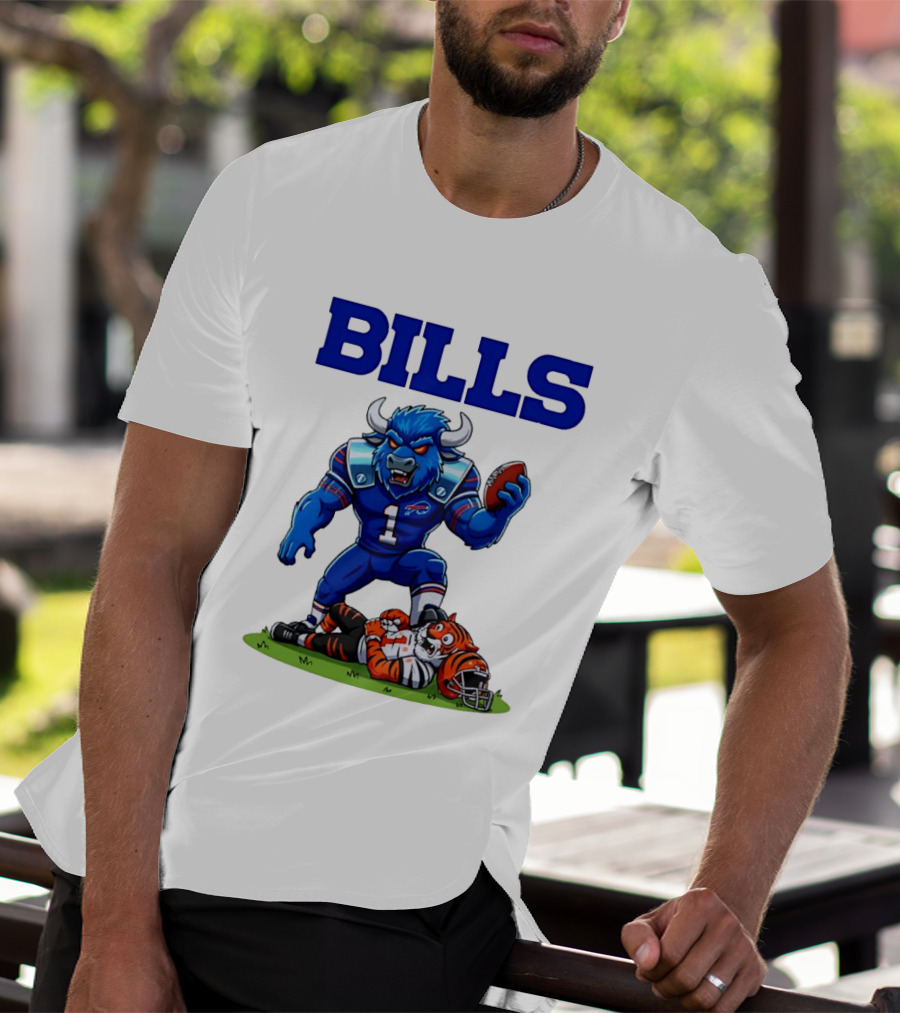 Buffalo Bills Dominating Victory Over Cincinnati Bengals Football Rivalry T-Shirt