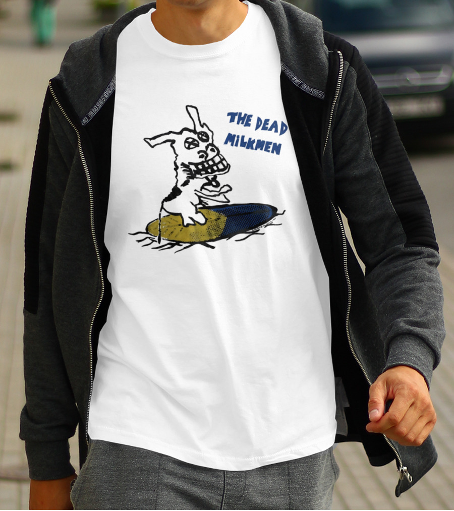 The Dead Milkmen Cow Surfing T-Shirt