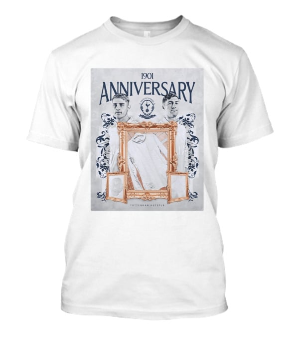 1901 Tottenham Hotspur FA Cup Winners Anniversary T-Shirt