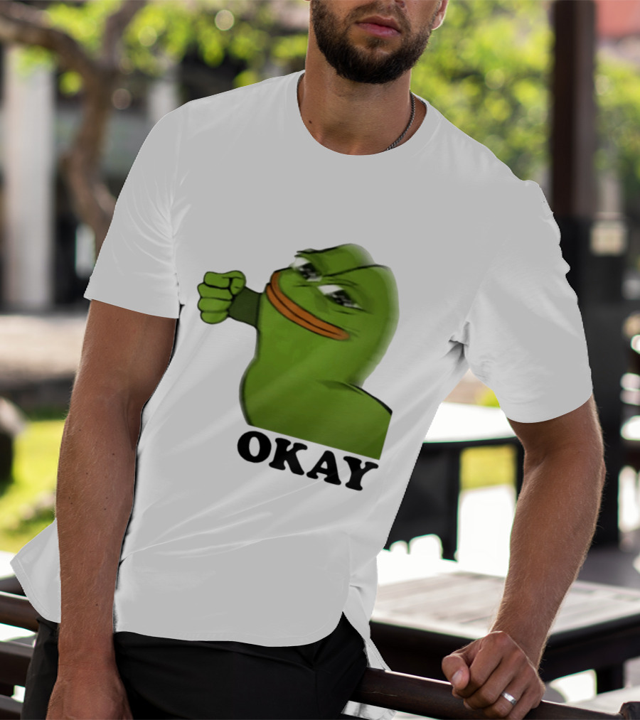 Okay Pepe Frog Punching Nazis Kid T-Shirt
