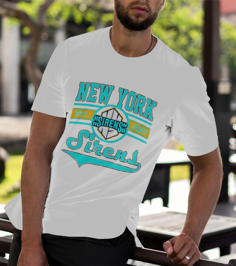 New York Sirens Women's Hockey Team Est 2023 T-Shirt