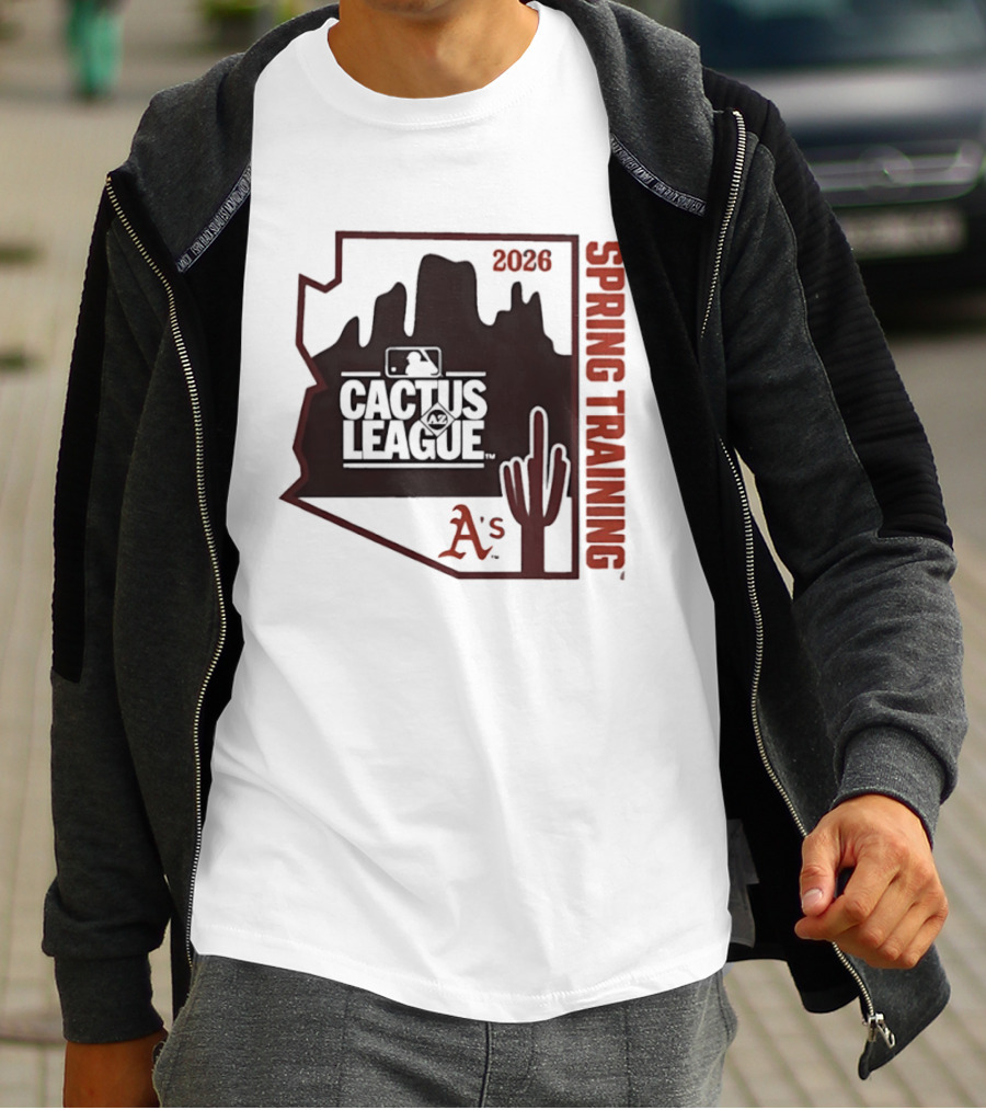 Oakland Athletics Cactus League 2026 A's Spring Training T-Shirt