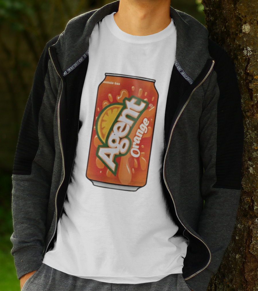 Agent Orange Soda Can T-Shirt