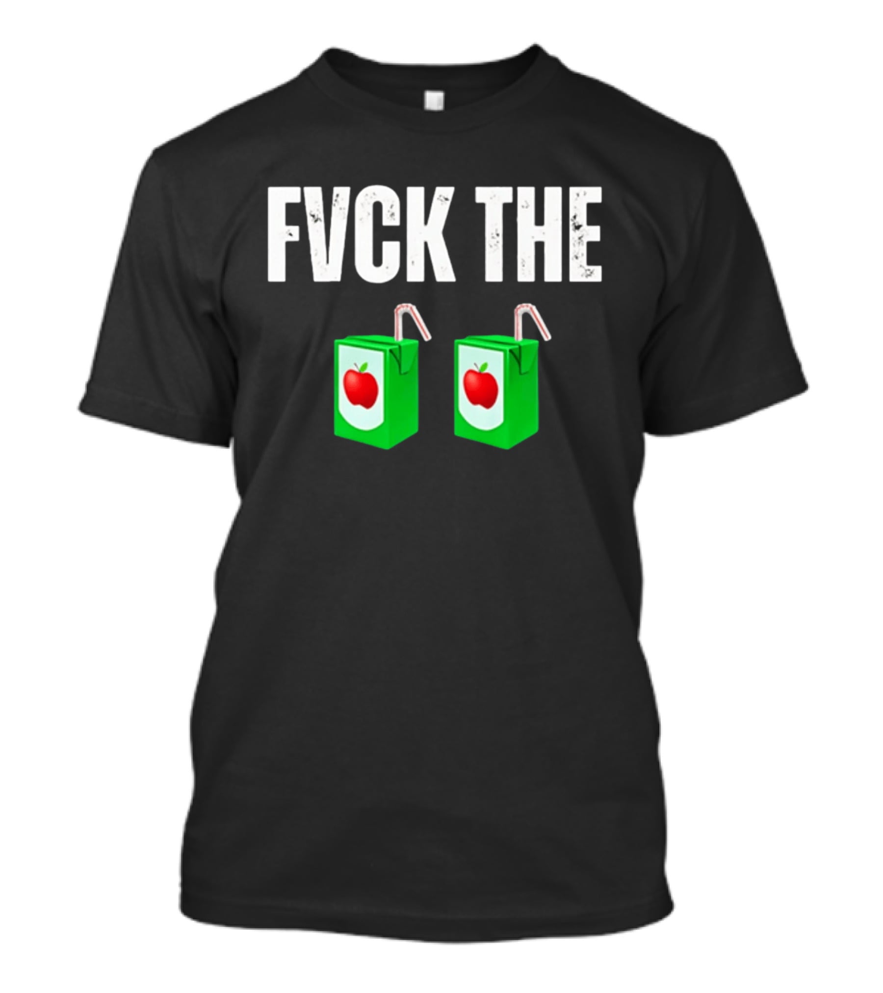 Fvck The Juice Apple Box Duo Drink Packers T-Shirt