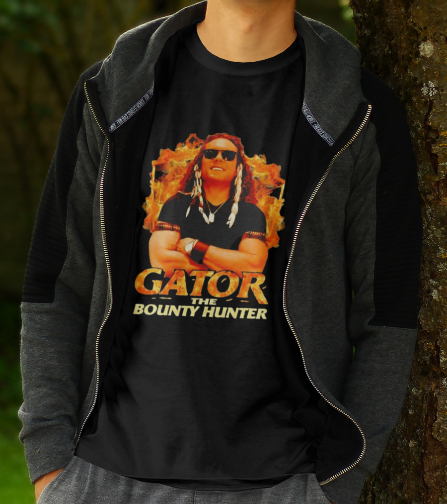 Gator The Bounty Hunter Flame T-Shirt