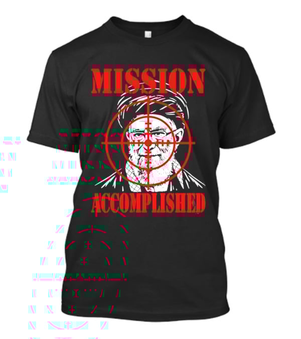 Mission Accomplished Khamenei Target T-Shirt
