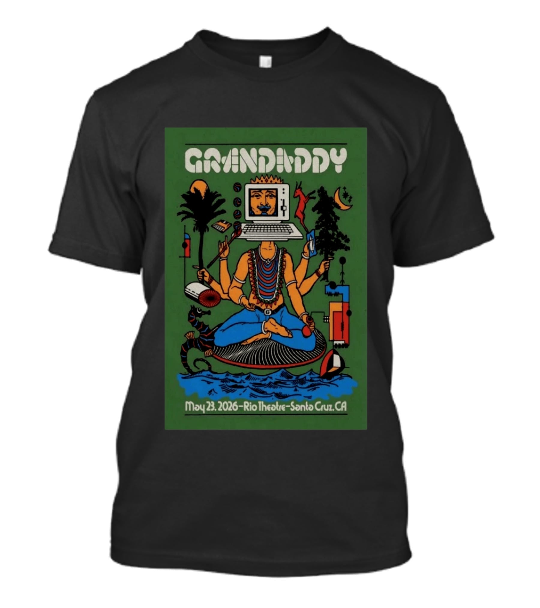 Grandaddy 5 23 2026 Santa Cruz CA T-Shirt