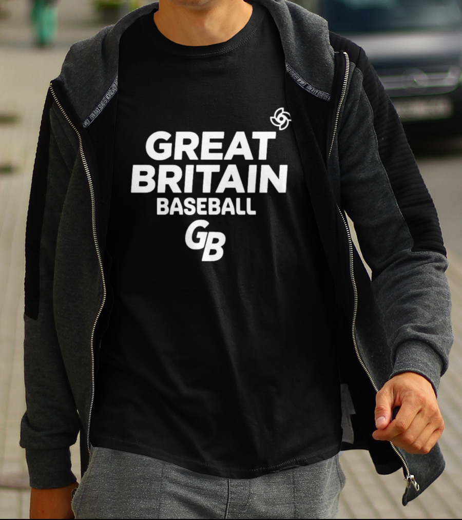 Great Britain Baseball GB Team Sports T-Shirt