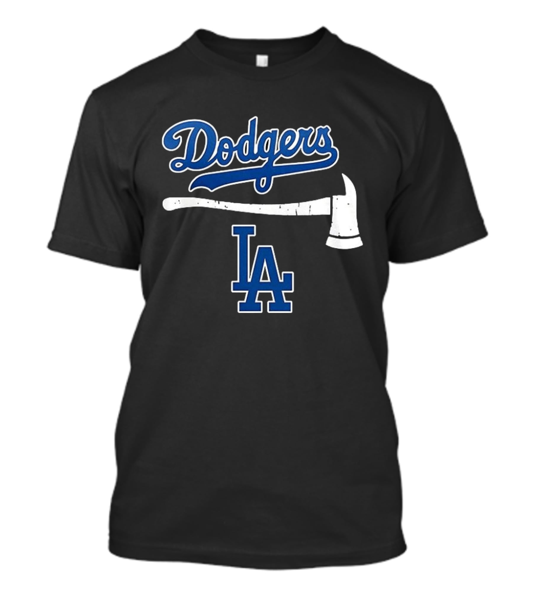 Dodgers Firefighter Axe LA Dodgers T-Shirt
