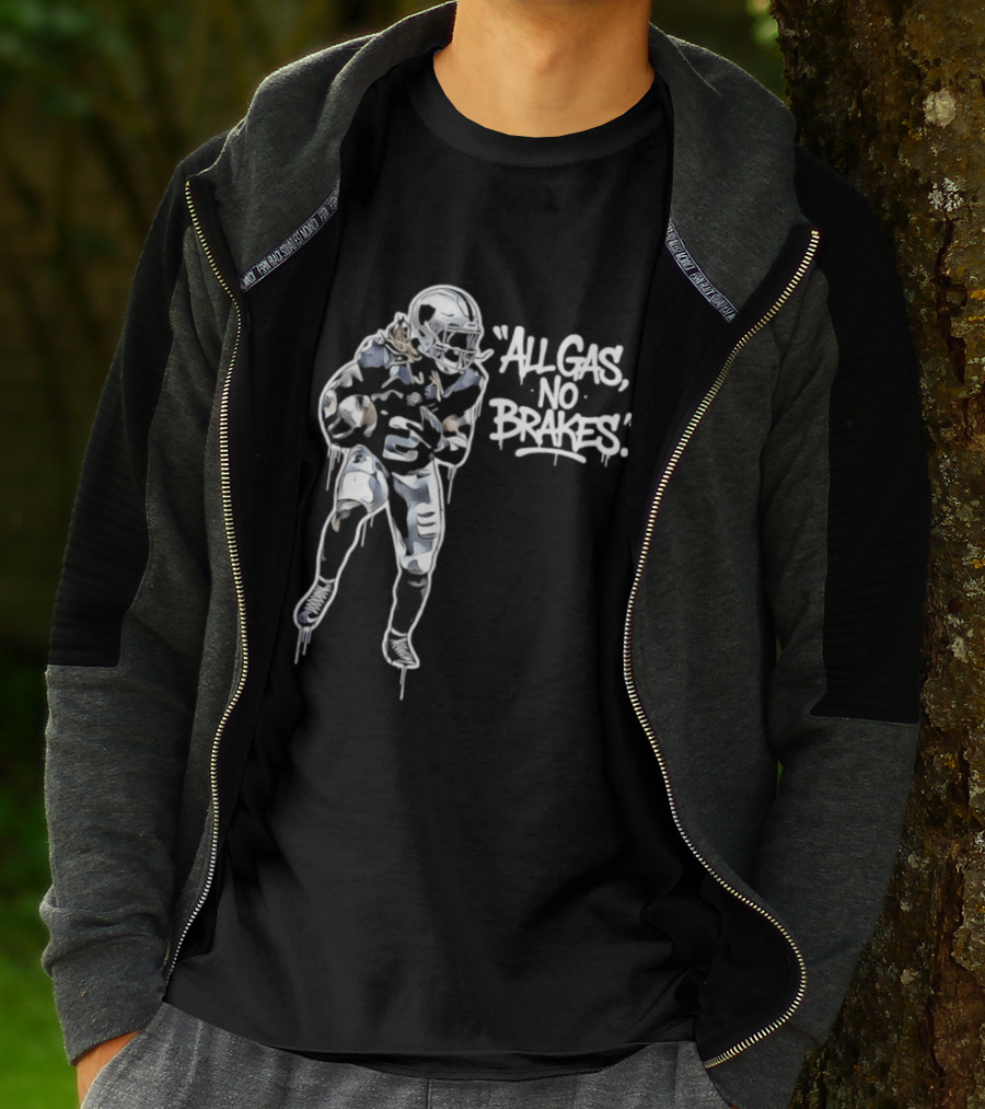 Harold Landry III New England Patriots All Gas No Brakes Football T-Shirt