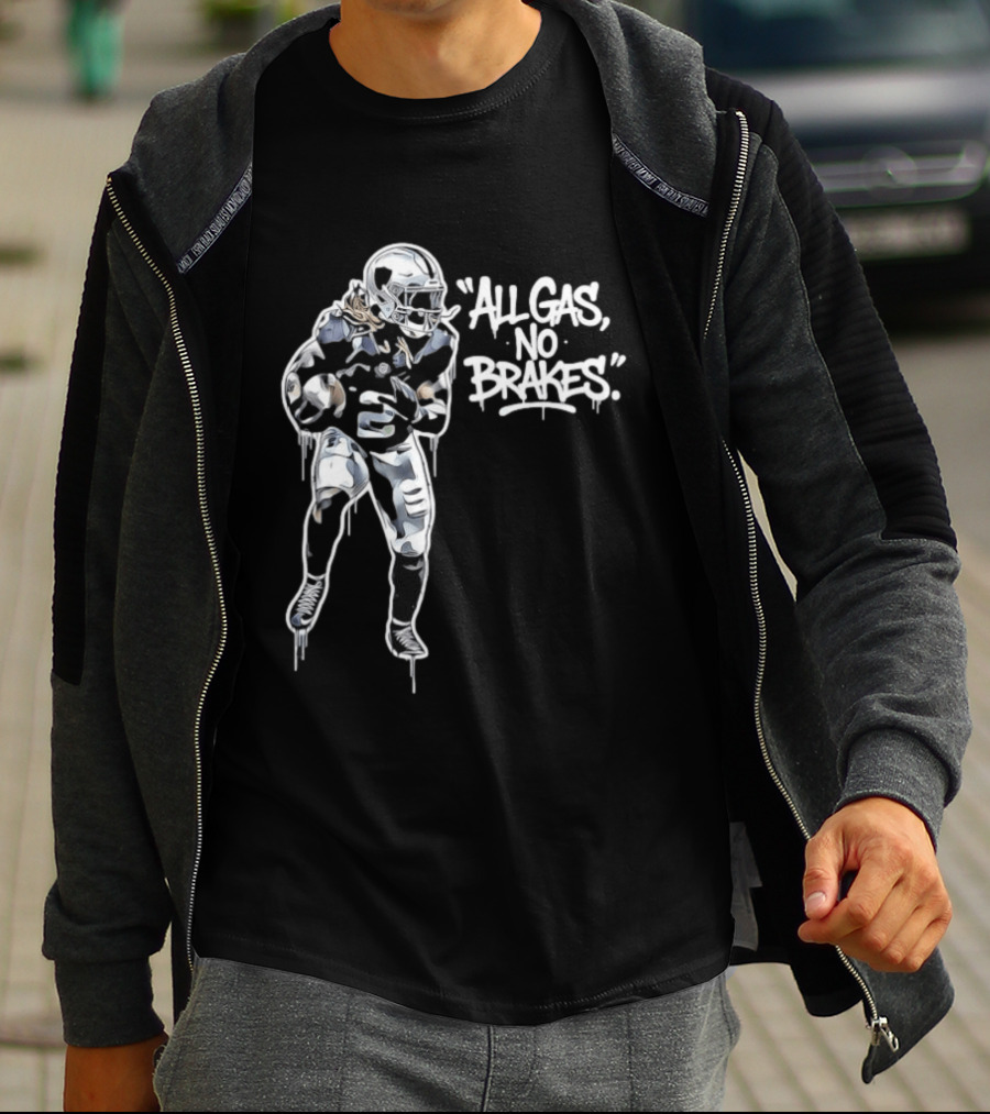 Harold Landry III New England Patriots All Gas No Brakes Football T-Shirt