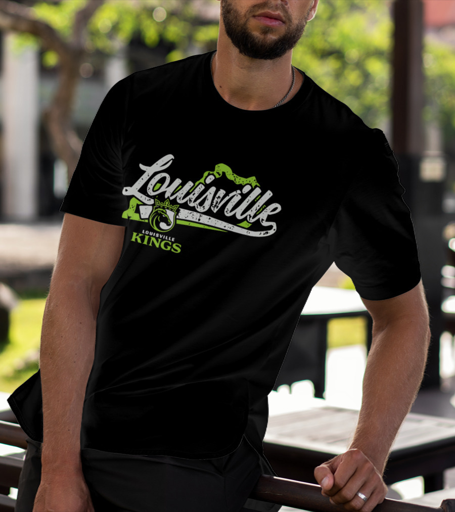 Louisville Kings Map State T-Shirt