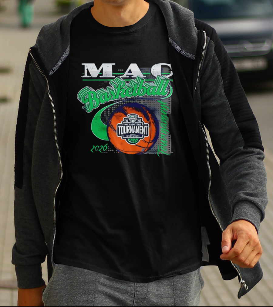 MAC 2026 Basketball Tournament Credit Union T-Shirt