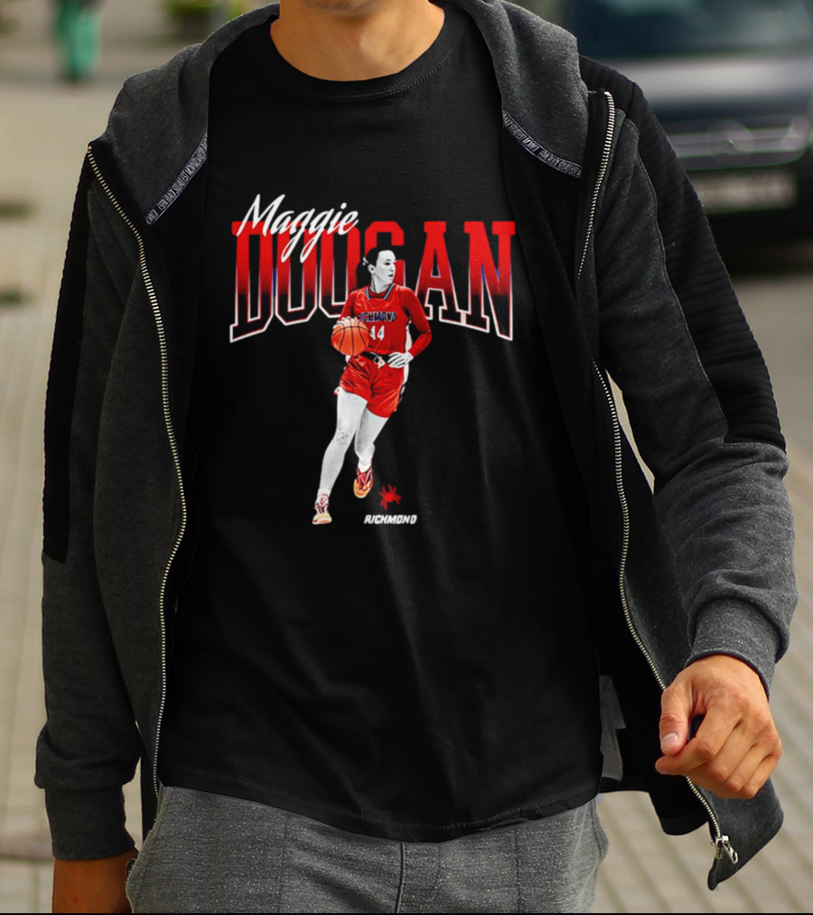 Maggie Doogan Richmond Basketball Number 44 T-Shirt