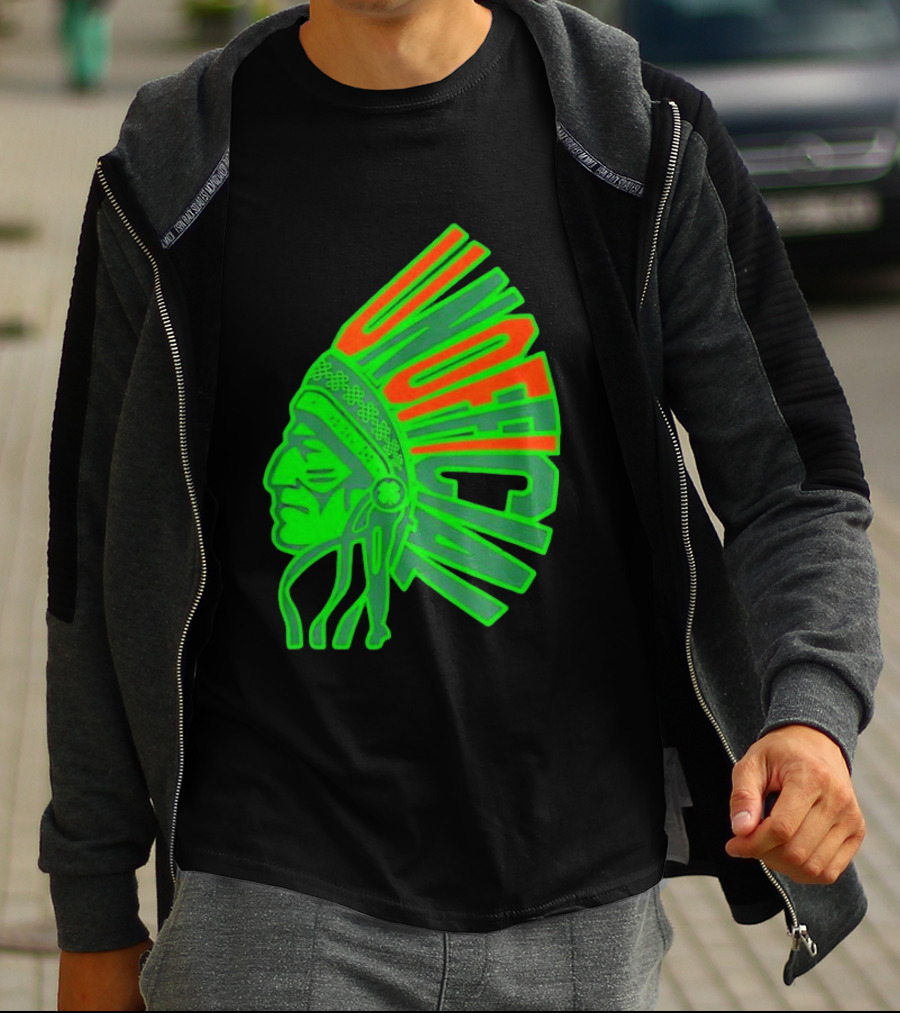 Illinois Fighting Illini Unofficial St. Patrick's Day Chief Illiniwek T-Shirt