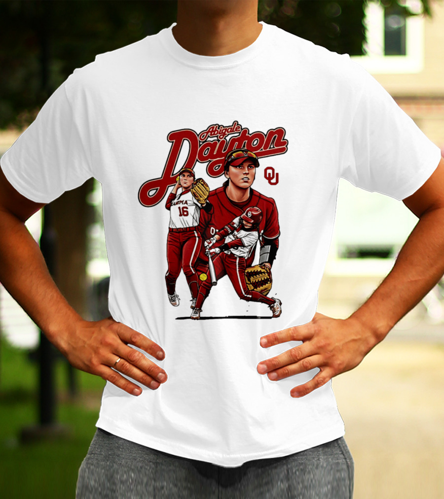 Abigale Dayton Oklahoma Softball NCAA Player OU T-Shirt