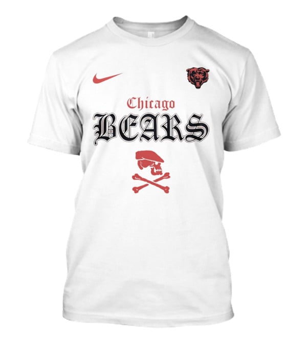 Nike Chicago Bears Dropkick Murphys Skull T-Shirt
