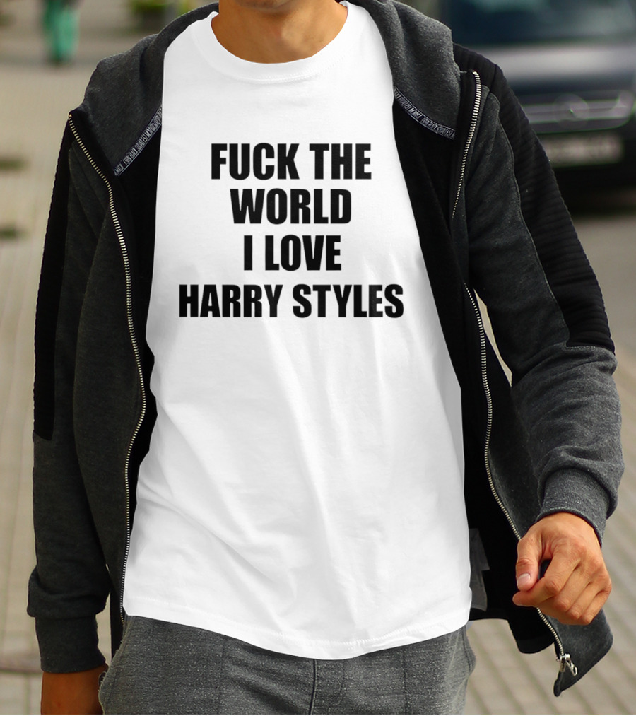 I Love Harry Styles Statement Expressing Unconditional Support T-Shirt