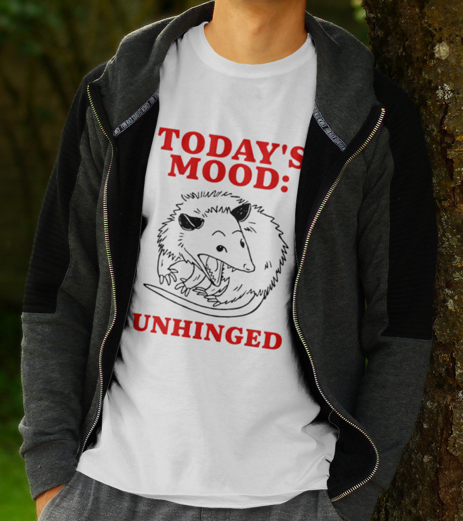 Today's Mood Rat Unhinged T-Shirt