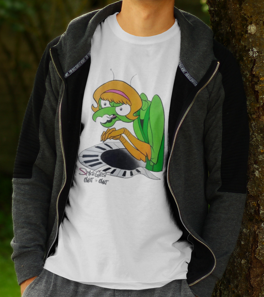 Space Ghost Coast To Coast Zorak Playing Piano T-Shirt