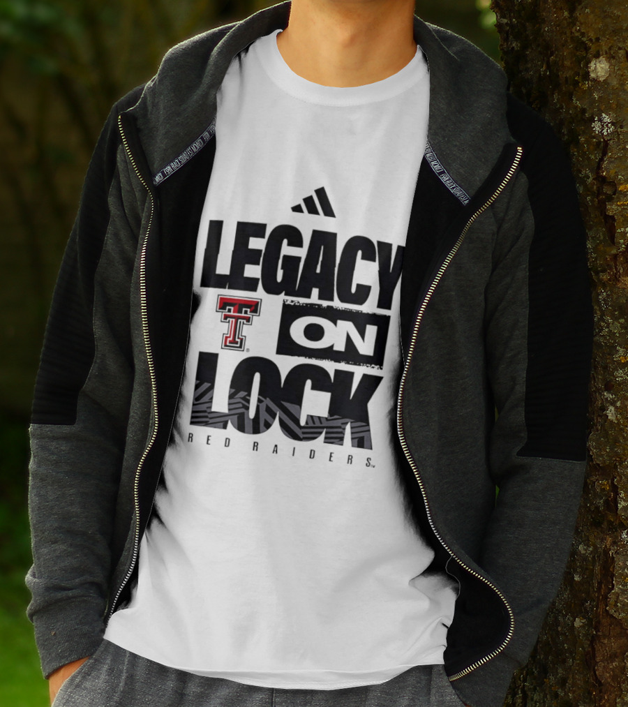 Texas Tech Red Raiders Legacy On Lock Adidas T-Shirt