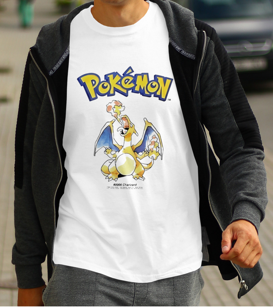 Uniqlo Pokémon Charizard 0006 Fiery Breath T-Shirt