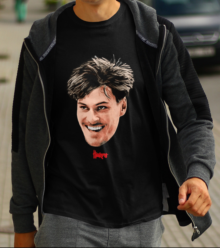Braden Frager Huskers Big Head Nebraska Cornhuskers T-Shirt