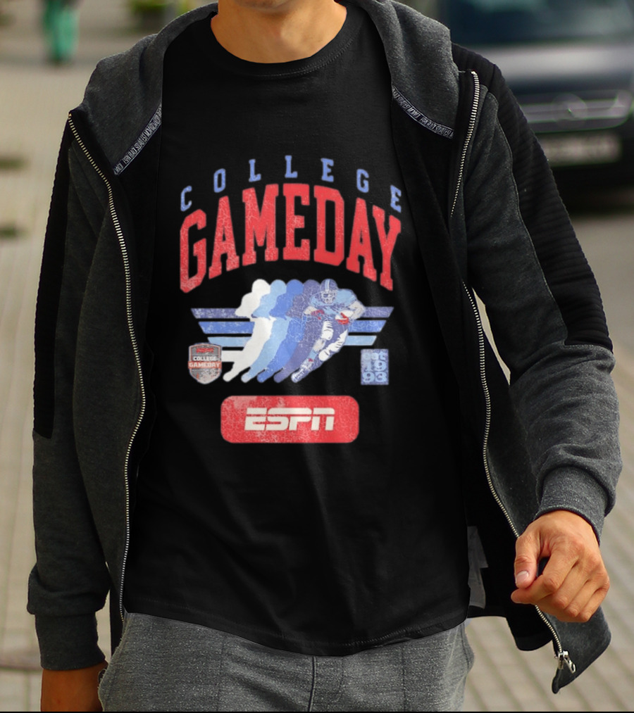 College GameDay Running Est 1993 ESPN Football T-Shirt