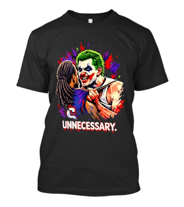 Unnecessary Joker Nikola Jokic Denver Nuggets Basketball Meme T-Shirt