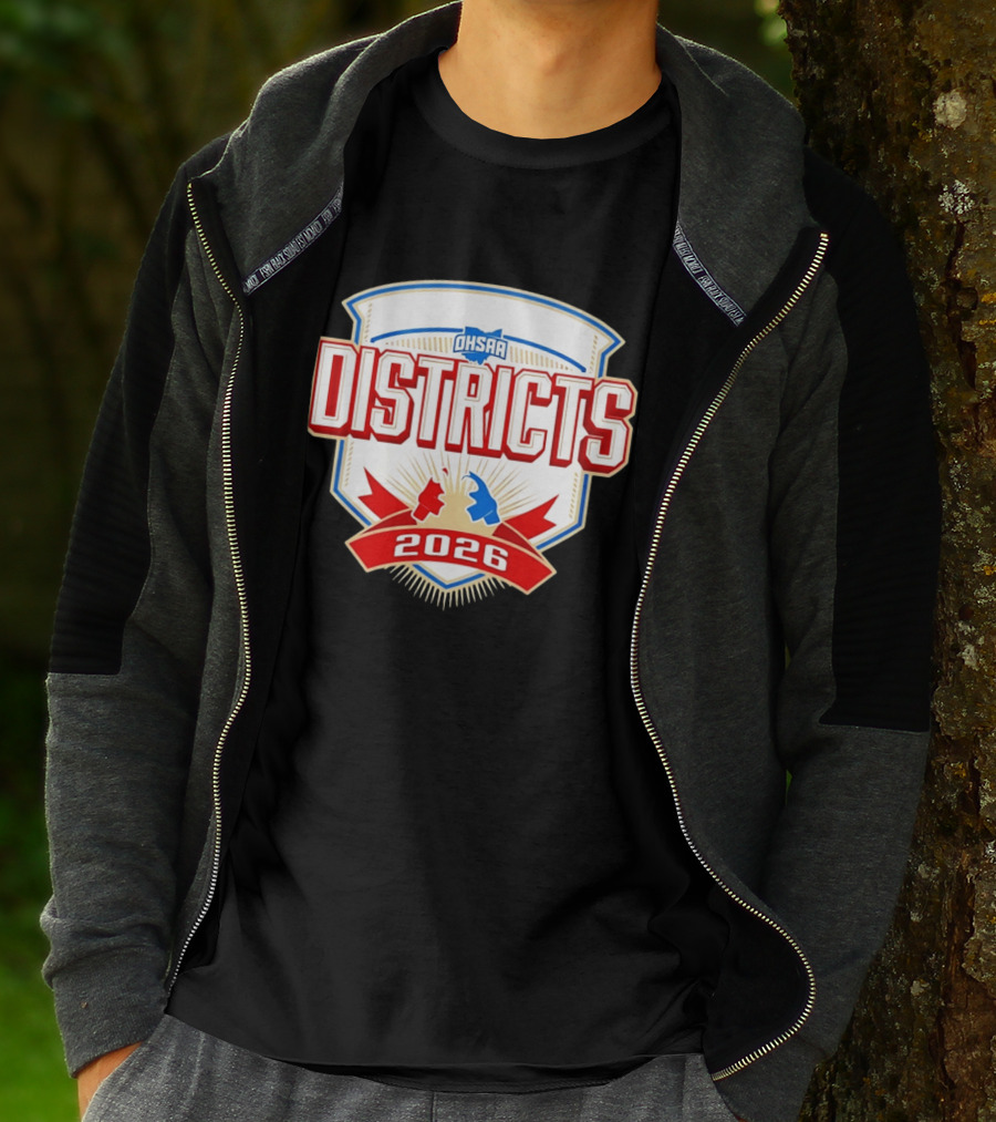 OHSAA 2026 Boys Wrestling Districts T-Shirt