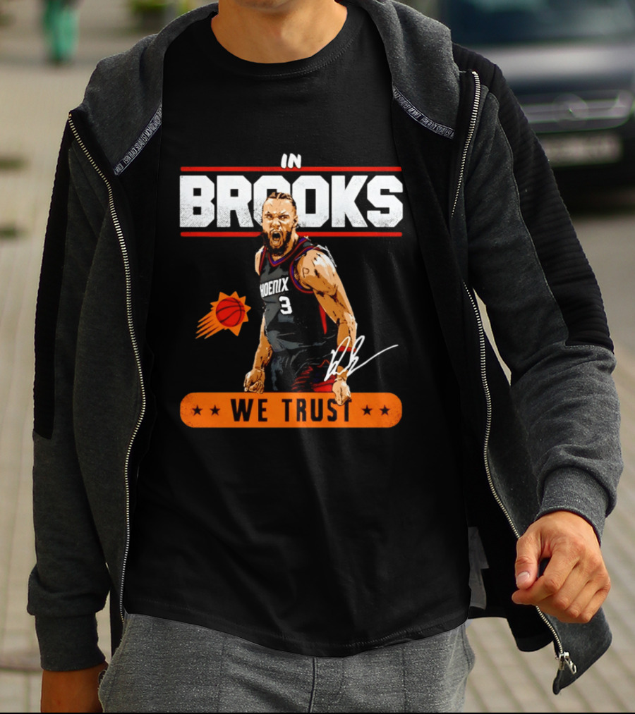 Phoenix Suns Dillon Brooks In Brooks We Trust Basketball Star T-Shirt