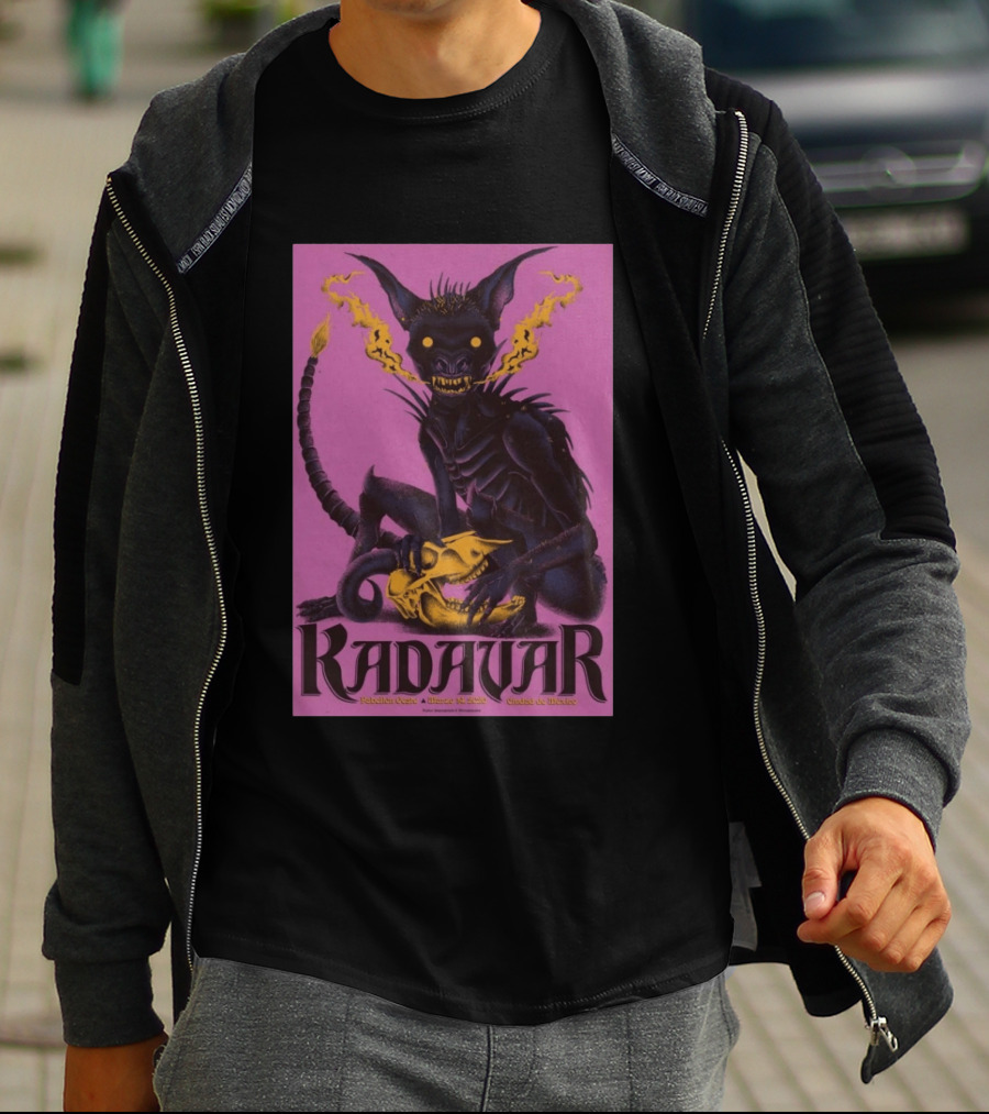Kadavar Pabellón Oeste March 14 2026 Ciudad De Mexico Tour T-Shirt