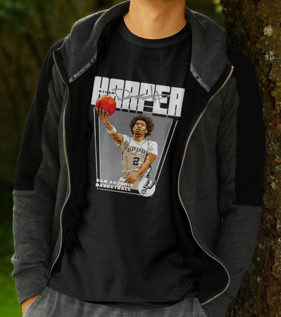Dylan Harper San Antonio Spurs Basketball Premiere T-Shirt