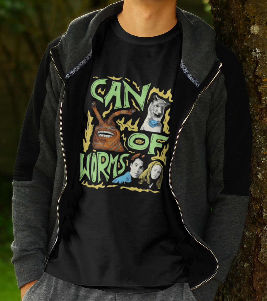 Can Of Worms 1999 Disney Channel Science Fiction Comedy Aliens And Characters T-Shirt