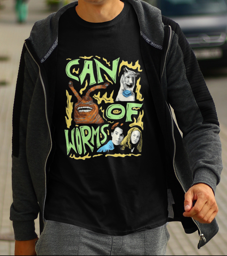 Can Of Worms 1999 Disney Channel Science Fiction Comedy Aliens And Characters T-Shirt