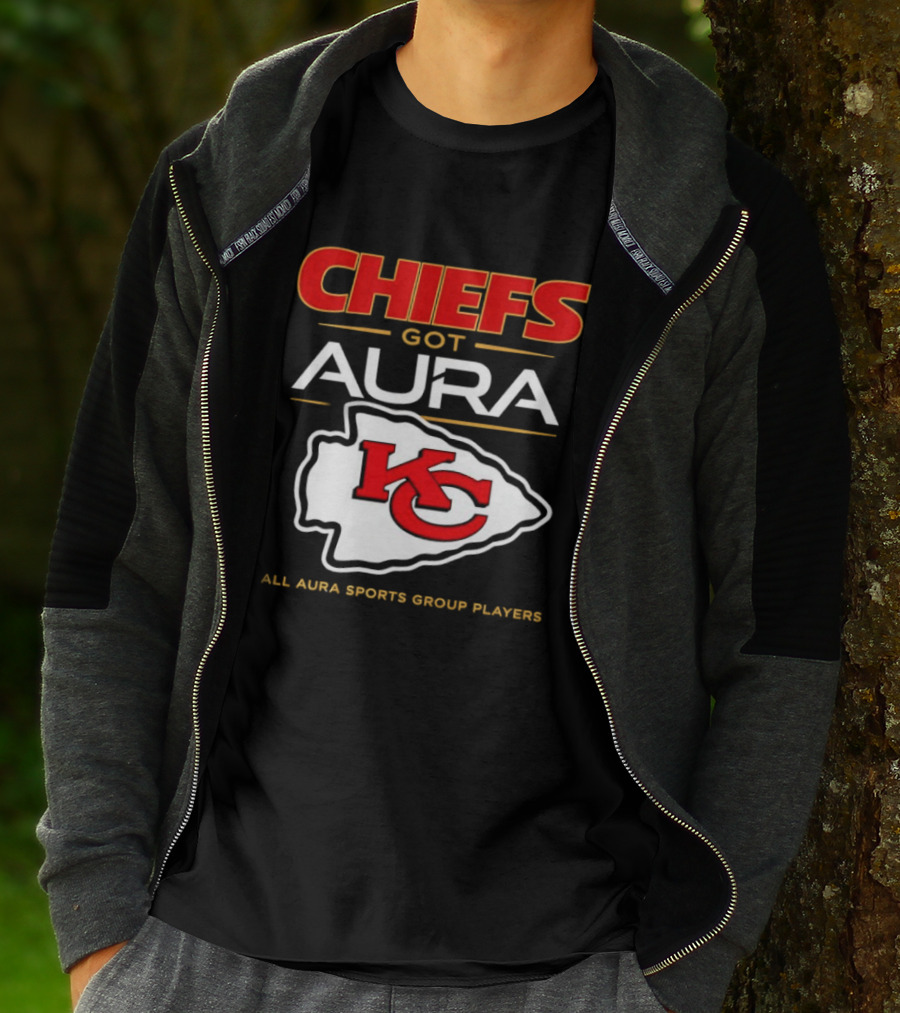Chiefs Got Aura KC All Aura Sports Group Players T-Shirt