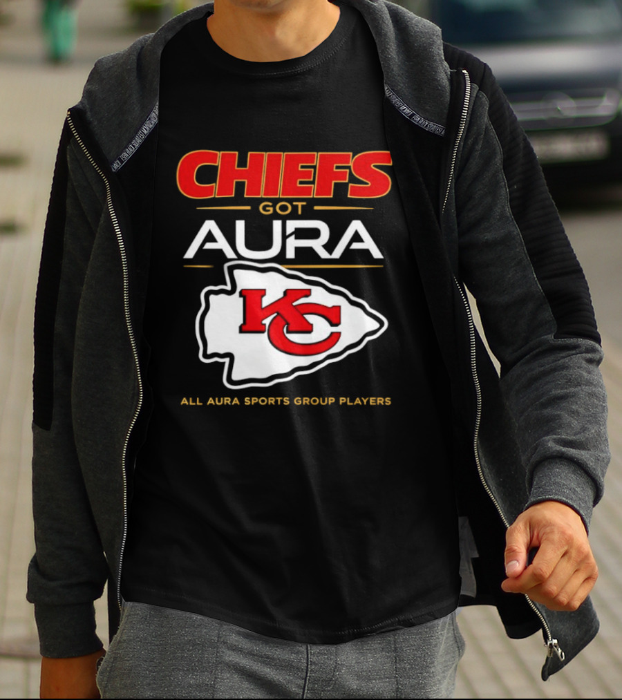 Chiefs Got Aura KC All Aura Sports Group Players T-Shirt