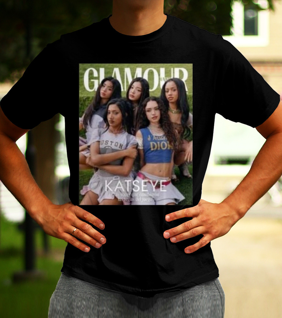 Glamour Latinoamérica Katseye Dior Boston Style Cover T-Shirt