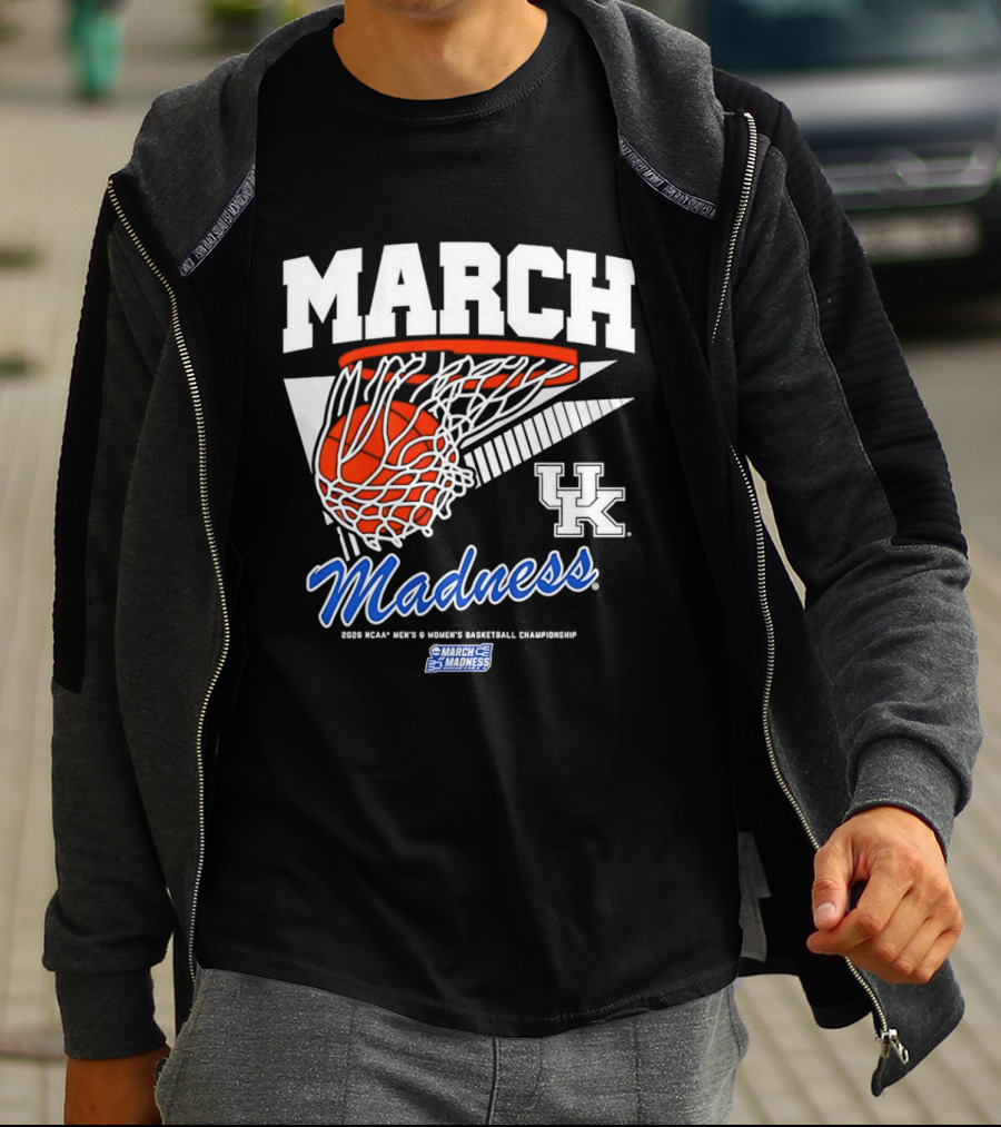 March Madness Kentucky Wildcats MBB WBB 2026 NCAA Basketball Championship T-Shirt