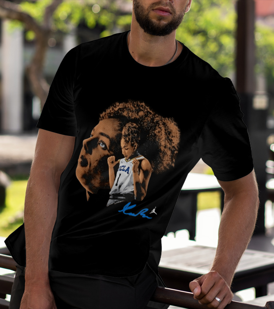 Kiki Rice UCLA Bruins Basketball Jordan Signature T-Shirt