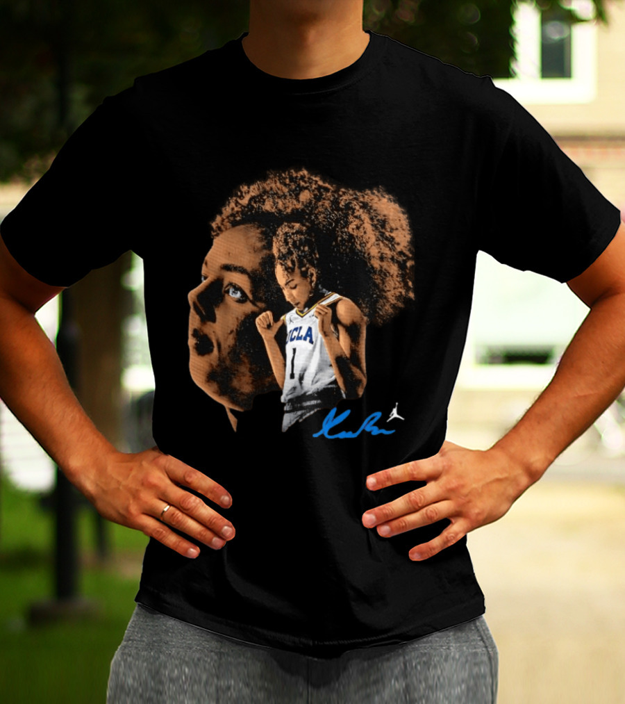 Kiki Rice UCLA Bruins Basketball Jordan Signature T-Shirt