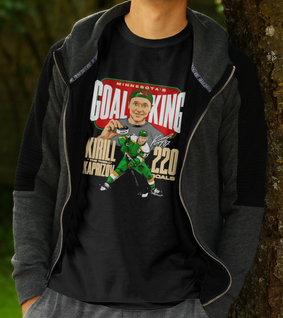 Minnesota's Goal King Kirill Kaprizov 220 Goals T-Shirt