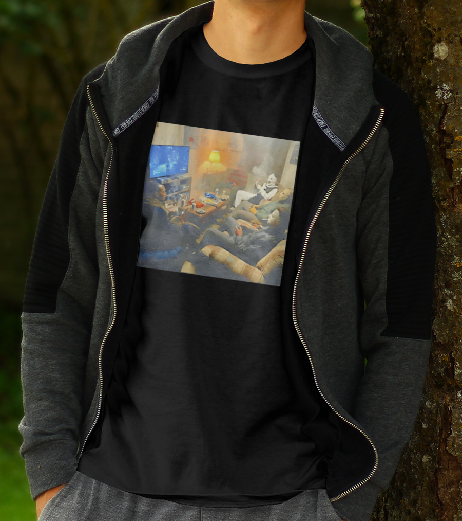 Friday Night Game Night Killer Homes Horror Characters Gaming Hangout T-Shirt