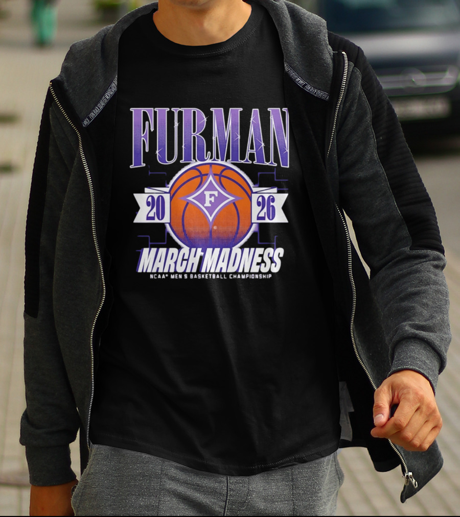 Furman Paladins 2026 NCAA Men's Basketball Championship March Madness T-Shirt