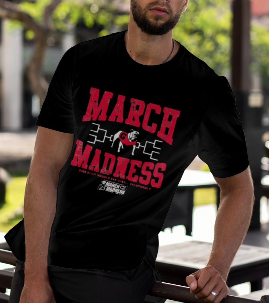 Georgia Bulldogs March Madness 2026 Basketball Bracket Competition T-Shirt